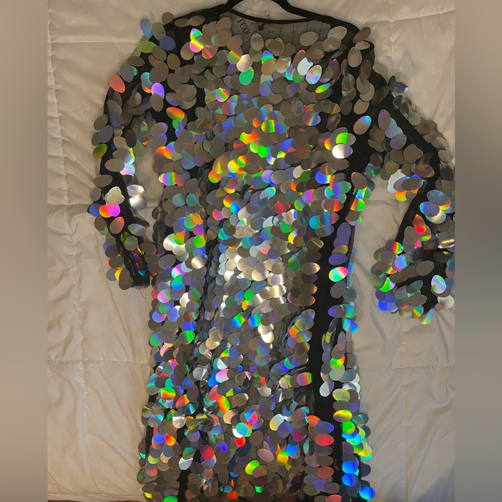 Jumbo Sequin Duster - Picture 6 of 6